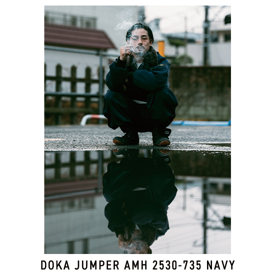 DOKA JUMPER AMH 2530-735 NAVY ”ZORN” 予約販売開始 | Toraichi Archives
